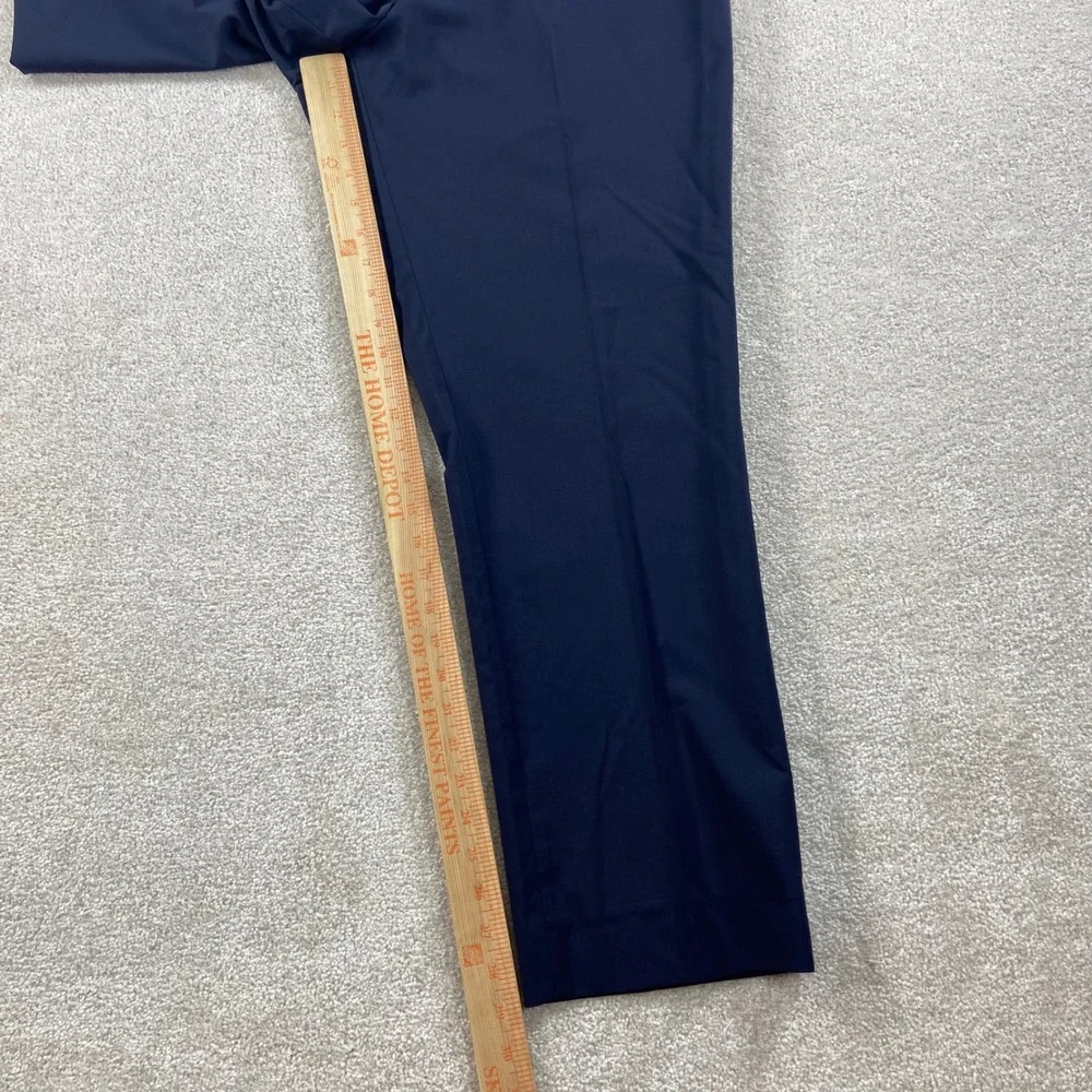 Banana Republic Dress Pants Mens 36x30 (Fits 38x29) Blue Slim Fit Marzotto Wool